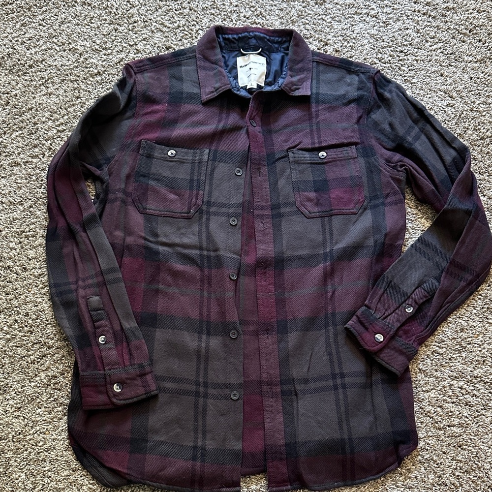 Modern Amusement Dark Plaid Shirt
